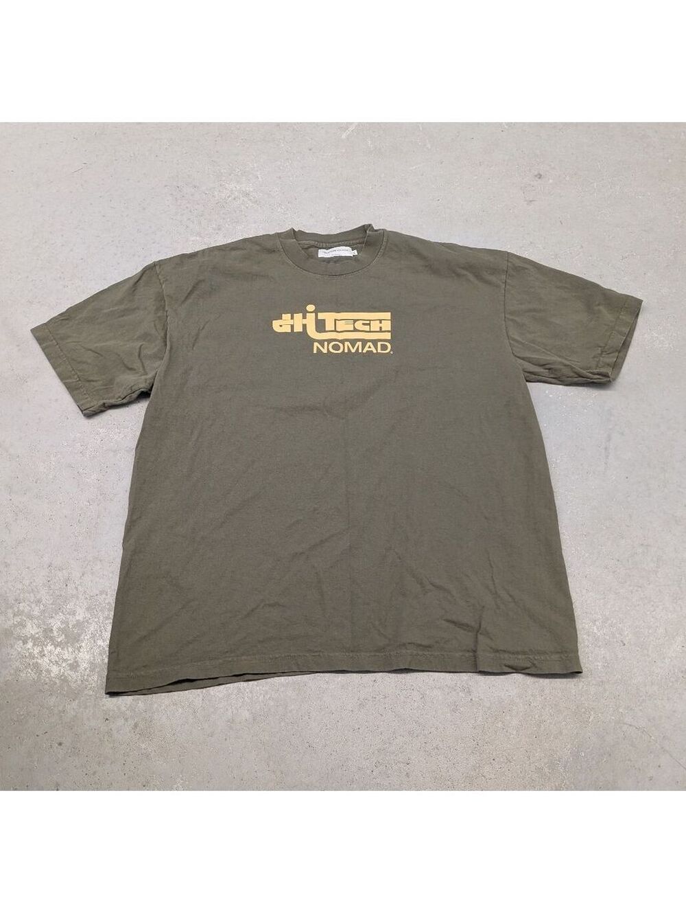 Hermanos Koumori Hi-Tech Nomad Olive Graphic T-shirt